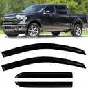 Fullux rainguards Compatible with 2015-2023 F150 Supercrew rainguards