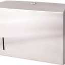 Tissue Dispenser Wall Mount Paper Towel Dispenser Commercial Lockable Towel Dispenser Stainless Steel Hand Towel Dispenser Two Ways to Mount Compact