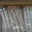 Metal Garden Arch Trellis Arbor, Wedding Arch Stand with Steel Frame,5.3'W * 7.6'H or 7.9'W * 6.3'H Ft,for Garden Arbor Trellis & Climbing Plant, Bridal Party & Ceremony Decorations (White)