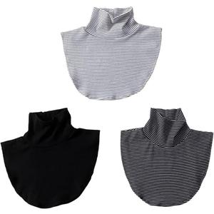 Men Women Knitting Fake Turtleneck Collars Detachable False Collars Sleeveless Collar Mock Collar