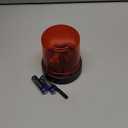 Toy Police Lights Strobe Light,360-Degree Rotating Flashing Light with 2 AA Batteries, Suitable for Children for Role-Playing, Toys, Gifts (Red)