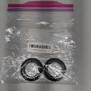 2 Pcs Phenolic Socket Shade Ring Lamp Shade Collar Rings E26 Light Socket Rings Retainer Rings and Replacement Adapter for Phenclic Sockets Only Outside Diameter: 2-3/16"(black) (BLAKC)