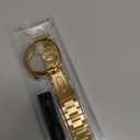 Watchband Wrist strap Compatible with 2022 Samsung Galaxy Watch 5 Pro 45mm Watch 5 40mm 44mm Stainless steel watch band strap with TPU Case (Gold)