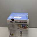 Hamilton Beach Electric Automatic Ice Cream Maker & Frozen Yogurt Machine, Makes Custard, Sorbet, Gelato and Sherbet, 4 Quart, White (68330N)