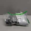 SUOGROLI Trampoline Safety Net, Ø 4/ 4.6/ 6/ 8/ 10/ 12/ 13/ 14/ 16FT Garden Trampoline Replacement Net, Kids Protective Net, 120cm-6Poles-4ft, Black