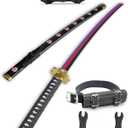 Cold Blade Toy Sword - 41 inches Toy Katana Replica with Holster Belt and Display Stand - Sword with Authentic Design (Shusui)