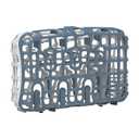 Dr. Brown's Dishwasher Basket for Small Baby Bottle Parts, Pacifiers, and Accessories, Clean, Store and Organize Newborn Essentials, BPA free,(Colors May Vary) (Blue)