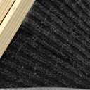 Dog Ramp for Bed - Foldable Small to Large Dog Ramp for Couch - 6 Adjustable Height from 12" to 24" - Stairs with High Traction Mat - Wooden Portable Ramp for Dogs to Get on Bed Couch Car Up to 200LBS (Burlywood(black))