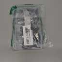 RELBRO Screw Hooks, 1-1/4 Inch Metal Screw in Cup Hooks, Black, 50 Pcs