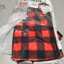 Sratte 6 Pcs Winter Kitchen Towels Snowman Gnome Truck Dish Towel Absorbent Red Black Buffalo Plaid Bathroom Hand Towels Farmhouse Winter Tea Towel for Kitchen Bathroom Decoration Housewarming Gift