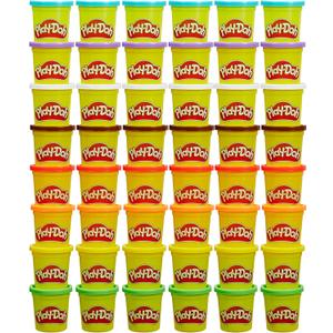 Play-Doh Bulk Pack of 48 Cans, 6 Sets of 8 Modeling Compound Colors, 3oz, Back to School Gifts & Prizes for Students & Classroom, Preschool Toys for Kids, Ages 2+