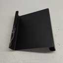 Treadmill Tablet Holder, Exercise Bike Reading Stand, Acrylic Book Holder, Black Acrylic Stand for Tablet, Magazines and Books8.5 x 9.5 x 2.8 Inches