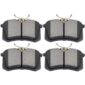 Brake Pads, ECCPP 4pcs Rear Ceramic Disc Brake Pads Kit for Audi A3/ A4/ A6/ S4/ S6/ S8/ TT, for Audi A4/ A6/ A8/ TT/ Allroad Quattro, for VW Beetle/ Cabrio/ Corrado/ Eos/ Golf/ Jetta/ Passat/ Quantum/ Scirocco, D1017