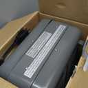 Comfort Zone Milkhouse Style Utility Space Heater with Adjustable Thermostat, Electric, Portable, 3-Prong Plug, Overheat Protection, & Tip-Over Switch, Ideal for Garage or Workshop, 1,500W, CZ798GR3 (Gray)