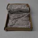 VitalCozy Dog Crate Pan Cover Washable Dog Bed Liner for Pets Crate Tray, Pan Cover Only, Fit for 42 x 28 Inch (Hemp Flower)