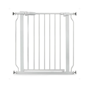 BalanceFrom Easy Walk-Thru Baby and Pet Safety Gate with Hold-Open and Auto-Close – Adjustable Steel Barrier for Stairs, Doorways, and Hallways, No Drilling Installation 28 x 30 inch