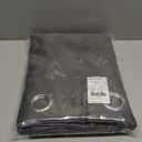 NICETOWN Thermal Insulated Grommet Blackout Curtains for Bedroom (2 Panels, W42 x L63 -Inch, Grey)