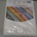 AmazerBath 78 Inch Shower Curtain Fabric, Waffle Shower Curtain 72x78 Inches, Long Shower Curtain White Heavy Duty Hotel Quality Bathroom Shower Curtains