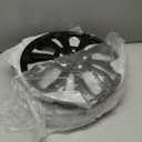 Gloss Black 16-inch Universal Wheel Covers Hubcaps for Rims - Set of 4 | Snap-on Design Fits Sedans, SUV, Truck, Van 2000-2026 | Steel Wheels Only | 90 Sec Install No Tools