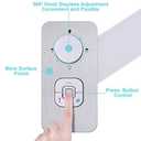 Bidet Attachment - SAMODRA Non-Electric Cold Water Bidet Toilet Seat Attachment with Pressure Controls,Retractable Self-Cleaning Dual Nozzles for Frontal & Rear Wash - Brushed Nickel