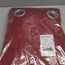 NICETOWN Extra Long Blackout Drapes - (52 inches by 108 inches, Burgundy Red, Set of 2) Window Treatment Light Blocking Privacy Curtain Panels for Window Decoration