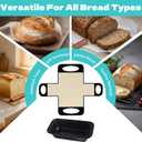 5 Loaf Pan Set with Silicone Bread Sling 2 Bread Pans + 2 Nonstick Loaf Liners for Homemade Baking, Sourdough, Banana Bread, Sandwich Loaves Rectangular Baking Tray for Kitchen Home Baker