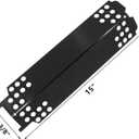 Grill Replacement Parts for Charbroil 463436215, 463436214, 463436213, 467300115, 463234413, 466342014 Gas Grills, Grill Burner Pipe Tube, Heat Plate Tent Shield, Carryover Tube, Grill Igniter