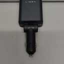 LISEN Retractable Car Charger, 69W Cars Adapter USB C Fast Charger, Car Accessories for Women Men, Christmas for Gifts for Dad Mom, Gifts for Men Women, for iPhone 17 Pro Max Air 16 15 14 13 Plus (Grey)