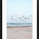 Frametory, 16x24 Frames Display 12x18 Picture with Mat or 16x24 Photo Without Mat, Shatter-Resistant Glass, Pre-Installed Wall Mounting Hardware - Black