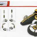 BRIO Black & Gold Remote Control Race Car for Toddlers 24 Months and Up, Längd: 45 cm, Bredd: 20 cm, Höjd: 21 cm