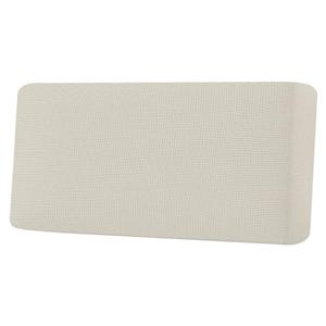 H.VERSAILTEX Super Stretch Individual Seat Cushion Covers Sofa Covers Couch Cushion Covers Slipcover Sets Thick Jacquard Textured Twill Fabric (1 Piece Sofa Cushion Cover, Natural)