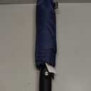 REPEL Windproof Travel Umbrella - Compact & Withstands Winds up to 85MPH , Strongest Premium Auto Folding Umbrella for Rain and Sun - Durable, Light & Portable for Women & Men , Fits Backpack & Cars (Navy Blue)