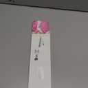 3 Pcs Valentine Silicone Spatulas with Wooden Handles Valentine Pattern Heat Resistant Baking Silicone Spatulas with Pink Satin Ribbon Bows for Baking, Cooking and Sauteing