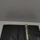 Avery Mini 3 Ring Binder, 5.5" x 8.5", 2" Round Rings, 375-Sheet Capacity, 2.8 Inch Wide Spine, Great for Home, School Supplies, Office, or Organization Needs, 1 Black Binder (27554)