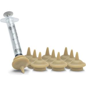 Miracle Nipple Syringe Included, Mini - 10 Pack