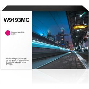 W9193MC W9043MC High Yield Toner Cartridge 1‑Pack Compatible with HP MFP E77822dn E77825dn E77830dn Printers (Magenta)