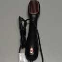 3-in-1 Hair Dryer Brush, Professional 1200W Ionic Blow Dryer Brush with Ceramic & Tourmaline Technology, 3 Heat/2 Speed Settings One Step Hair Dryer & Styler for All Hair Types (Black)