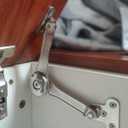 2 Pack Cabinet Hinge Door Concealed Hinges Fixed Soft Hinges Heavy Duty Lid Support Hinges