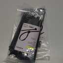 Pack Of 2 200 Pack Bulk KOOWIN Small 6 inch Nylon Plastic Cable Zip Ties Wire Wraps Black