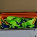 Boat Rope Ladder, 3 Step Heavy Duty Climbing Boat Ladder for Inflatable Boats, Fishing Boats, Sailboats, Kayaks, Tree Houses, and Outdoor Activities (3 Step)