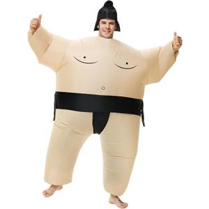 Inflatable Sumo Wrestling Suits, Sumo Costume Adult, Blow up Costume, Inflatable Halloween Costumes for Men/Women