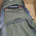 WIPHA Baby Backpack Carrier, Ergonomic Child Carrier Hiking with Sun Canopy, Safe Toddler Hiking Backpack Carrier with Large Storage Space&Insulated Pocket, Adjustable Padded Child Seat, (Army Green)