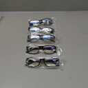 Gaoye Professional Reading Glasses for All Day - Computer Readers with Blue Light Protection - Value Pack , Pack of 5, 1.5