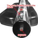 Replacementpart brushCutter Trimmer Attachment Compatible with Worx Troy-Bilt Sunseeker brushcutter Trimmers Black