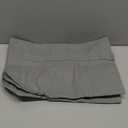 Canvas Tote Bag with External Pocket Extra Large Canvas Tote Bag Heavy Duty Grocery Shopping Bags Weekender Bag (Grey)