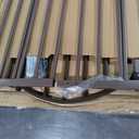 Ingenuity Decorative Extra Wide Baby Gate & Dog Gate, 44"-72" Wide, 36" Tall, Hardware Mounted, Install in Hallways, Bottom of Stairs, or Large Openings - Bronze