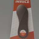 Carbon Fiber Insoles, Carbon Fiber Foot Plate 1 Pair Rigid Shoe Insert Support Turf Toe, Foot Fractures, Morton Extension, Hallux Rigidus and Limitus - Alternative to Post Op Shoe (11.22"-Men's 11-11.5/Women's 12-12.5,285mm)