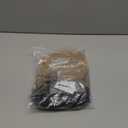 Highlight Blonde Layered Wigs with Bangs 14 Inch Short Ombre Blonde Balayage Glueless Ready-to-Go Straight Synthetic Bob Wigs for Women Realistic Scalp Dark Roots Daily Cosplay Use