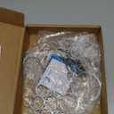 iDesign Axis Metal Loop Scarf Hanger, No Snag Closet Organization Storage Holder for Scarves, Men's Ties, Women's Shawls, Pashminas, Belts, Accessories, Clothes, 18 Loops ,0.3" x 9.9" x 11.2", Chrome