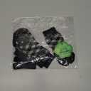 EXPAWLORER Anti Slip Dog Socks to Prevent Licking Paws, Dog Shoes for Hot Pavement, Dog Booties for Small Medium Large Senior Dogs, Traction Control Boots & Paw Protectors for Hardwood Floors (Medium (4 Count), Black Grey Plaid)